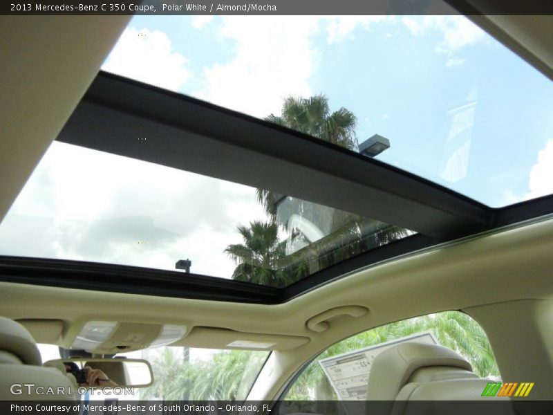 Sunroof of 2013 C 350 Coupe