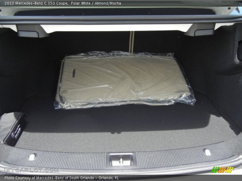 Polar White / Almond/Mocha 2013 Mercedes-Benz C 350 Coupe