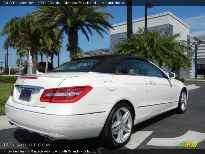 Diamond White Metallic / Almond/Mocha 2013 Mercedes-Benz E 350 Cabriolet