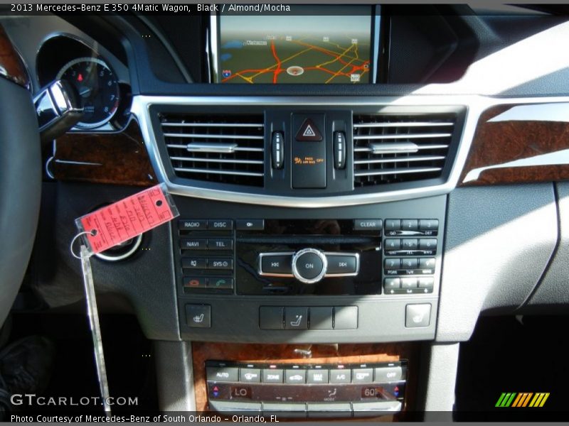 Controls of 2013 E 350 4Matic Wagon
