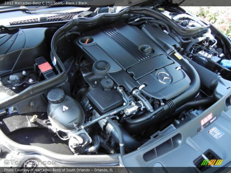 Black / Black 2012 Mercedes-Benz C 250 Sport