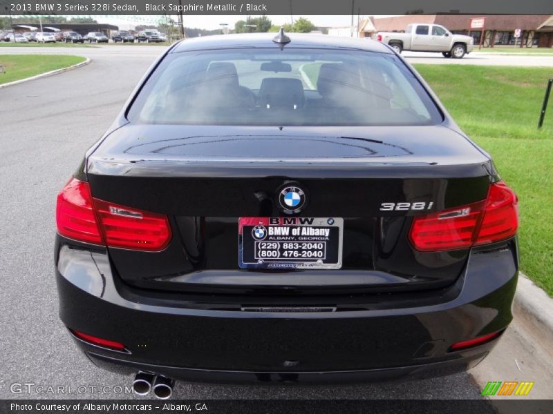 Black Sapphire Metallic / Black 2013 BMW 3 Series 328i Sedan