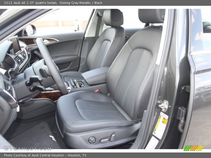 Front Seat of 2013 A6 2.0T quattro Sedan