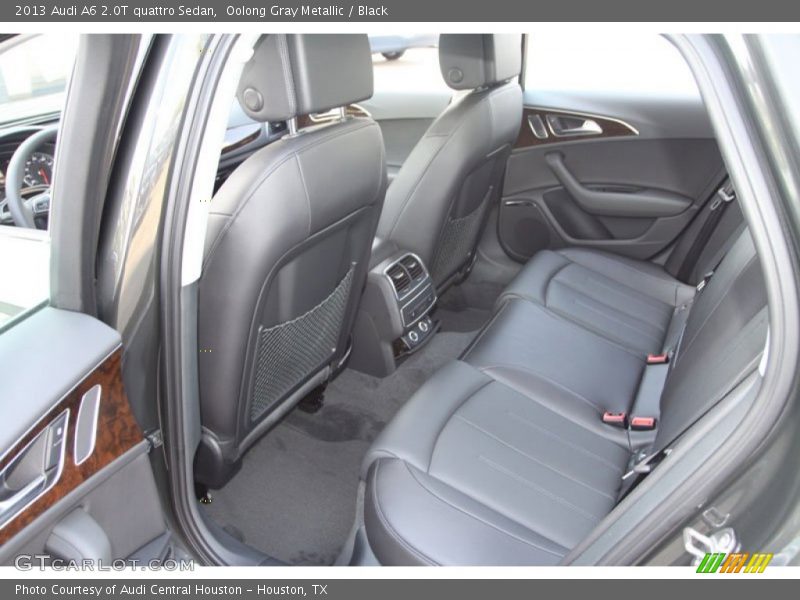 Rear Seat of 2013 A6 2.0T quattro Sedan