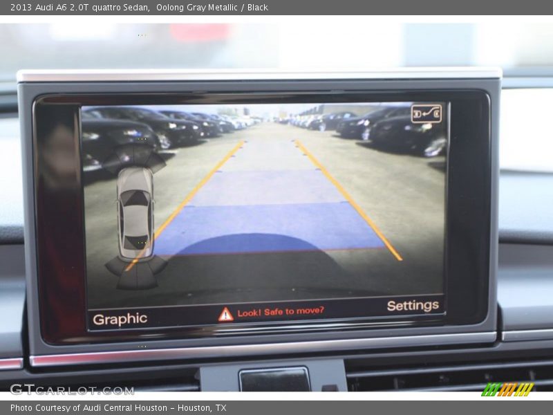 Oolong Gray Metallic / Black 2013 Audi A6 2.0T quattro Sedan