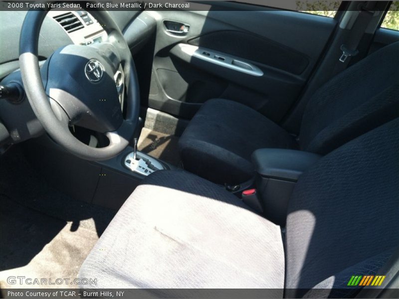 Pacific Blue Metallic / Dark Charcoal 2008 Toyota Yaris Sedan