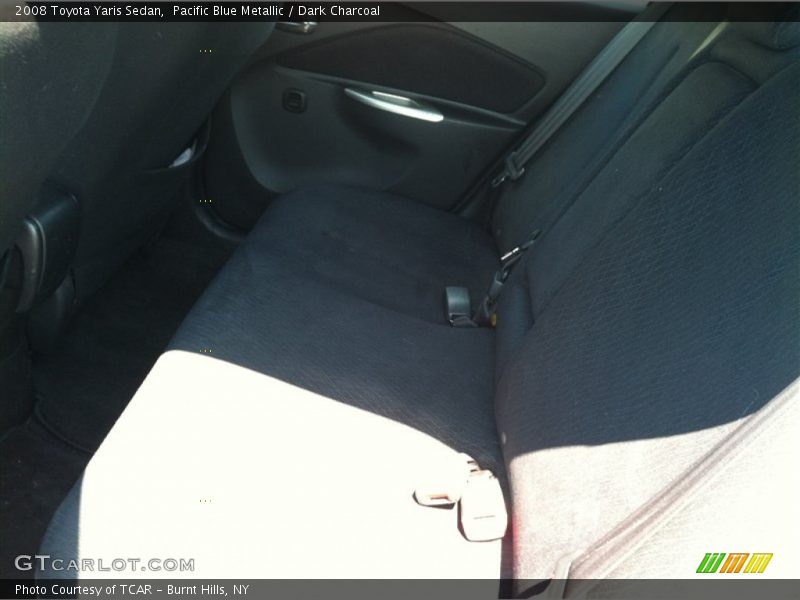 Pacific Blue Metallic / Dark Charcoal 2008 Toyota Yaris Sedan
