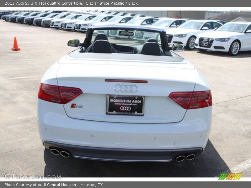 Glacier White Metallic / Black 2013 Audi S5 3.0 TFSI quattro Convertible