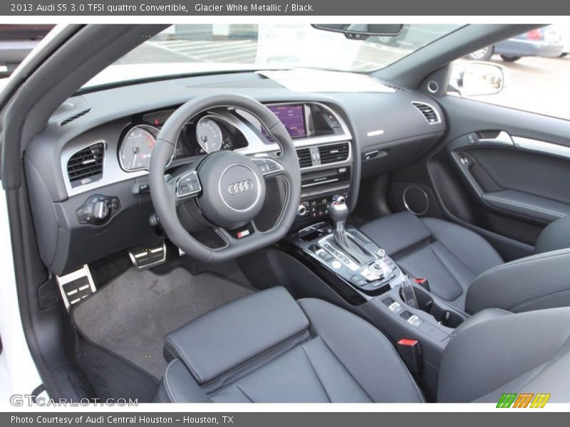 Black Interior - 2013 S5 3.0 TFSI quattro Convertible 