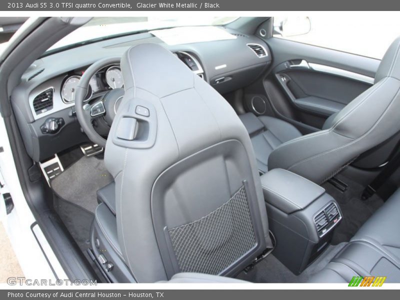 Glacier White Metallic / Black 2013 Audi S5 3.0 TFSI quattro Convertible