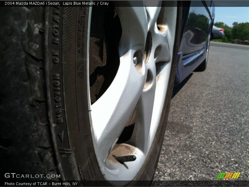 Lapis Blue Metallic / Gray 2004 Mazda MAZDA6 i Sedan