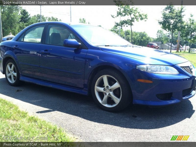 Lapis Blue Metallic / Gray 2004 Mazda MAZDA6 i Sedan