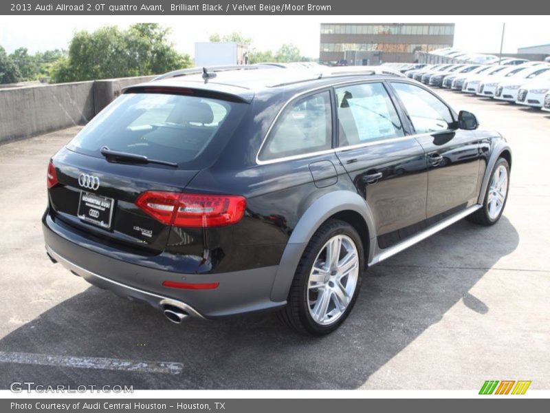 Brilliant Black / Velvet Beige/Moor Brown 2013 Audi Allroad 2.0T quattro Avant