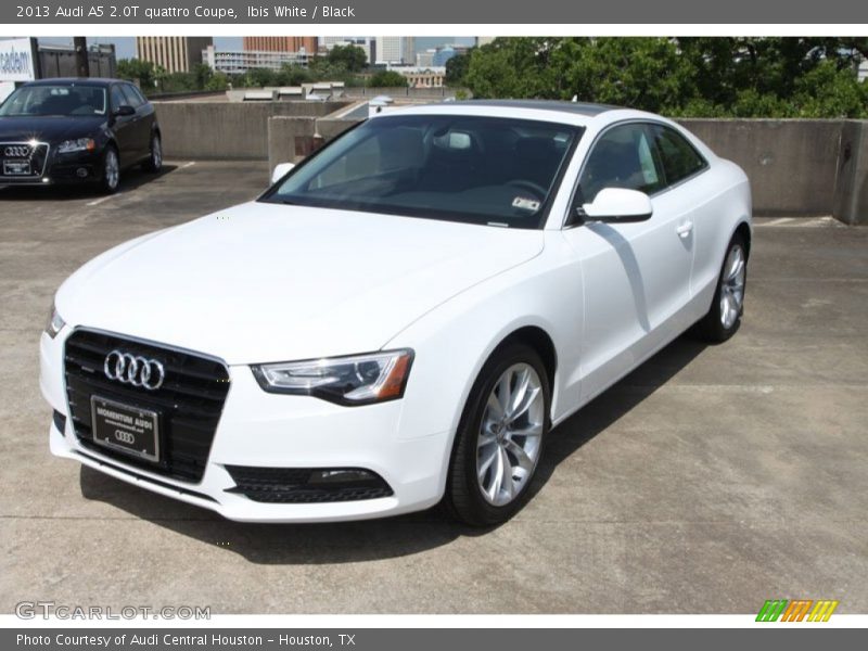 Ibis White / Black 2013 Audi A5 2.0T quattro Coupe
