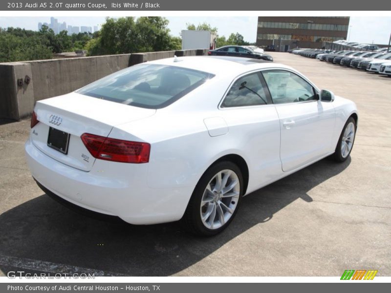 Ibis White / Black 2013 Audi A5 2.0T quattro Coupe