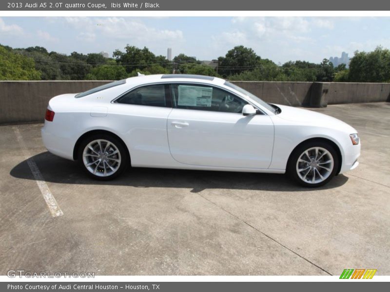 Ibis White / Black 2013 Audi A5 2.0T quattro Coupe