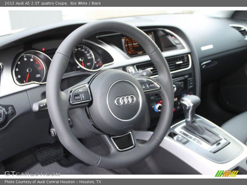 Ibis White / Black 2013 Audi A5 2.0T quattro Coupe