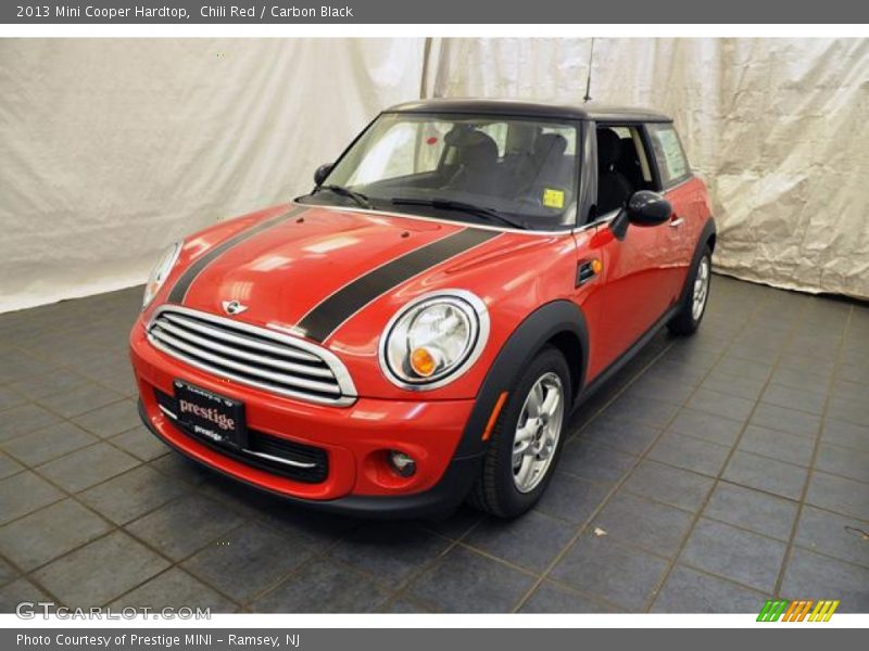 Chili Red / Carbon Black 2013 Mini Cooper Hardtop