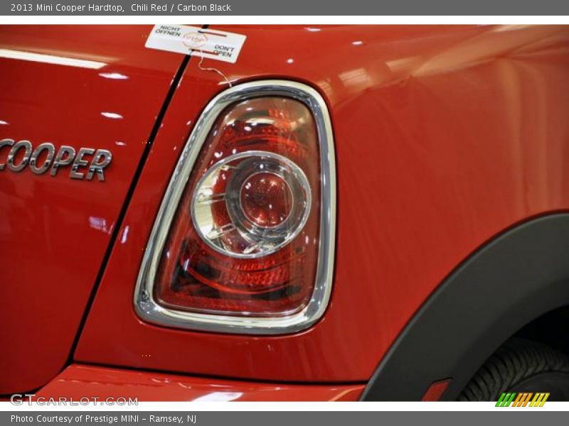Chili Red / Carbon Black 2013 Mini Cooper Hardtop