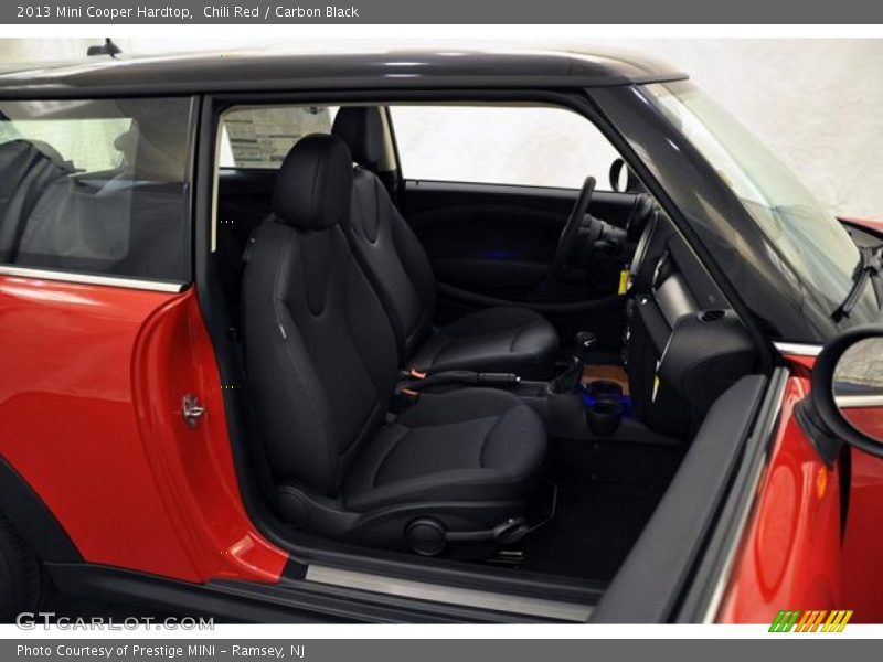  2013 Cooper Hardtop Carbon Black Interior