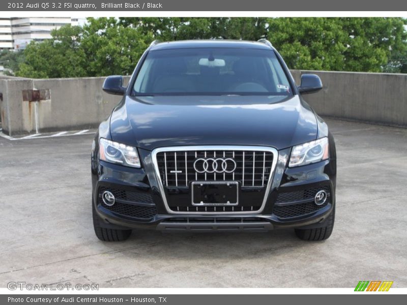 Brilliant Black / Black 2012 Audi Q5 3.2 FSI quattro