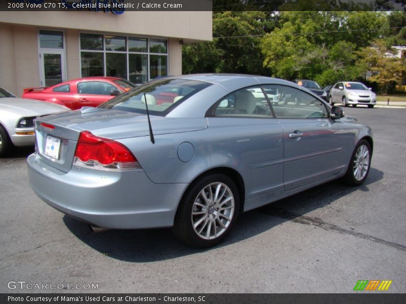 Celestial Blue Metallic / Calcite Cream 2008 Volvo C70 T5