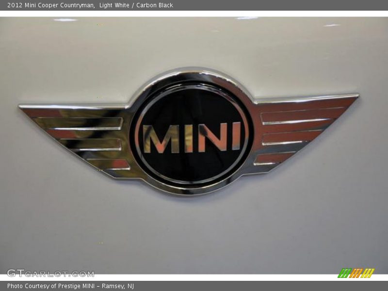 Light White / Carbon Black 2012 Mini Cooper Countryman