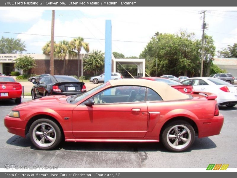  2001 Mustang GT Convertible Laser Red Metallic