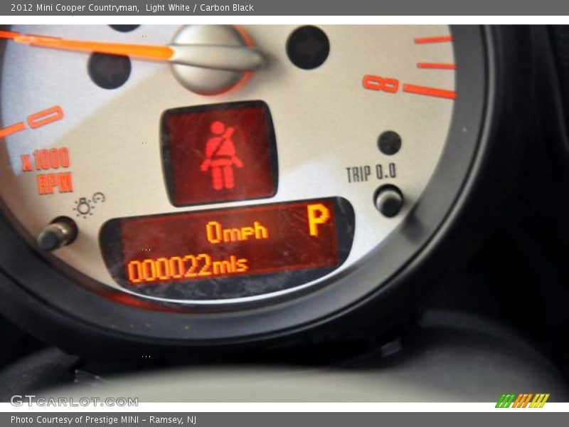 Light White / Carbon Black 2012 Mini Cooper Countryman