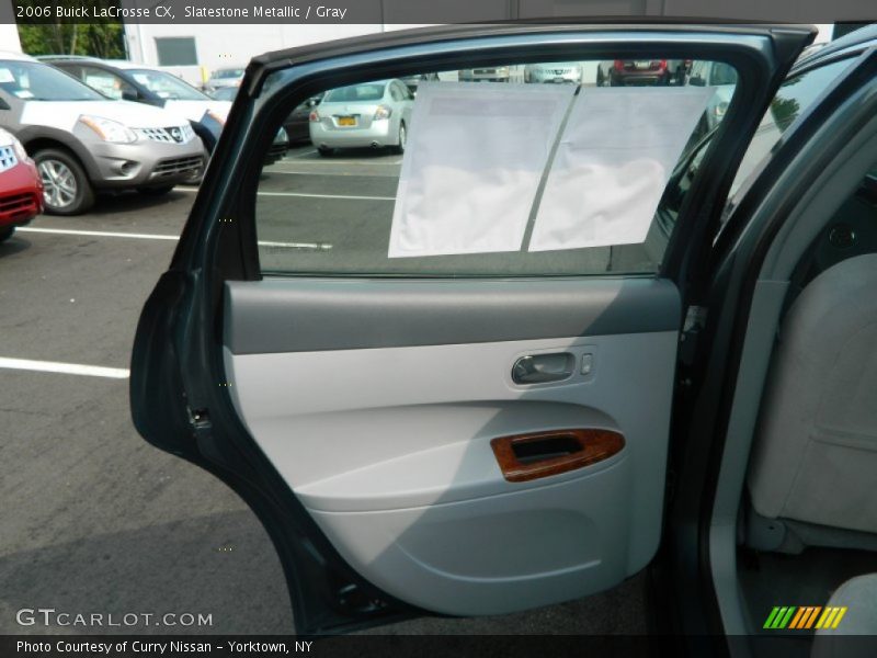Slatestone Metallic / Gray 2006 Buick LaCrosse CX