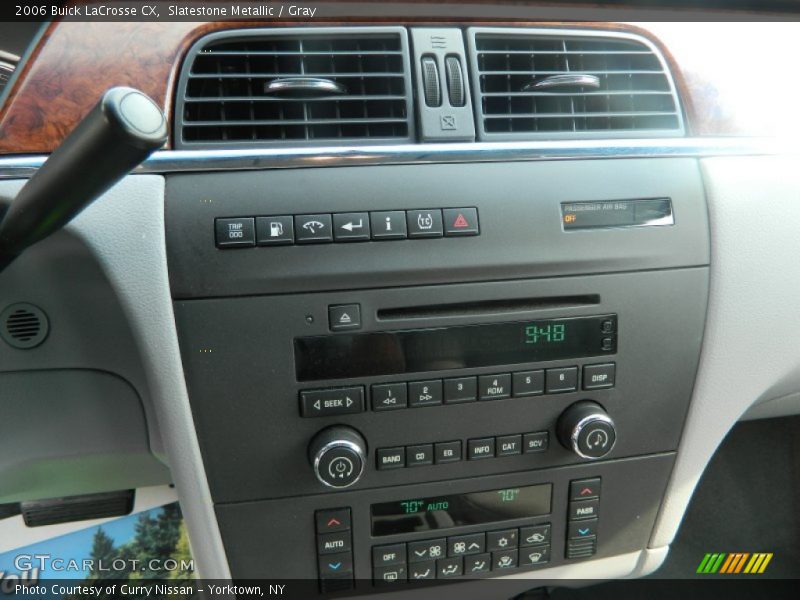 Controls of 2006 LaCrosse CX