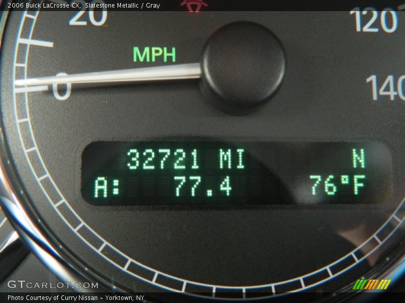 Slatestone Metallic / Gray 2006 Buick LaCrosse CX