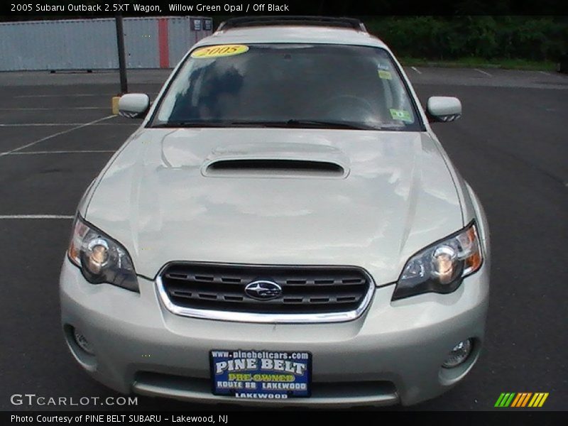 Willow Green Opal / Off Black 2005 Subaru Outback 2.5XT Wagon