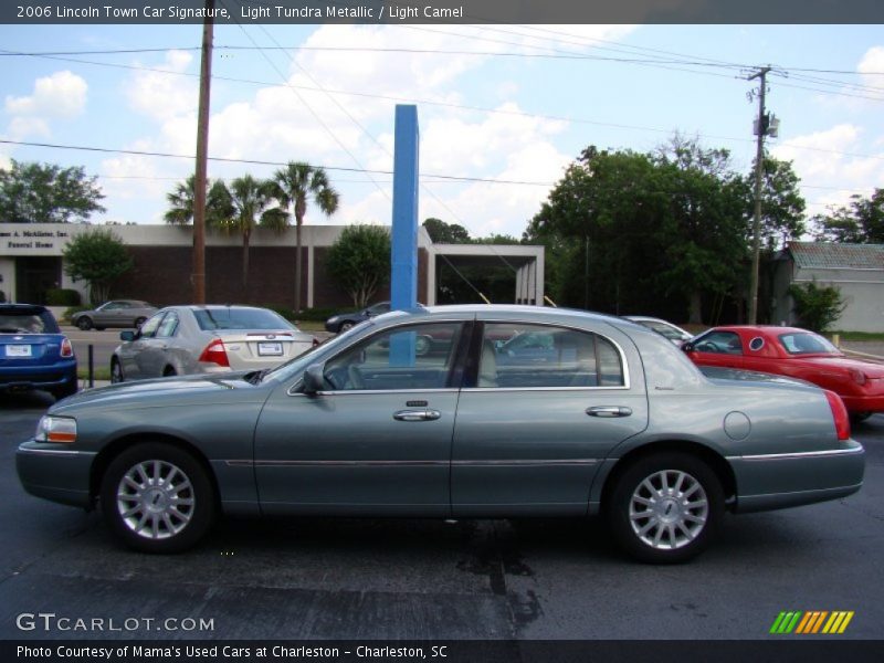 Light Tundra Metallic / Light Camel 2006 Lincoln Town Car Signature