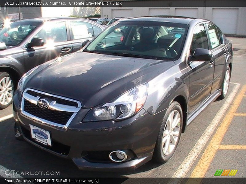 Graphite Gray Metallic / Black 2013 Subaru Legacy 3.6R Limited