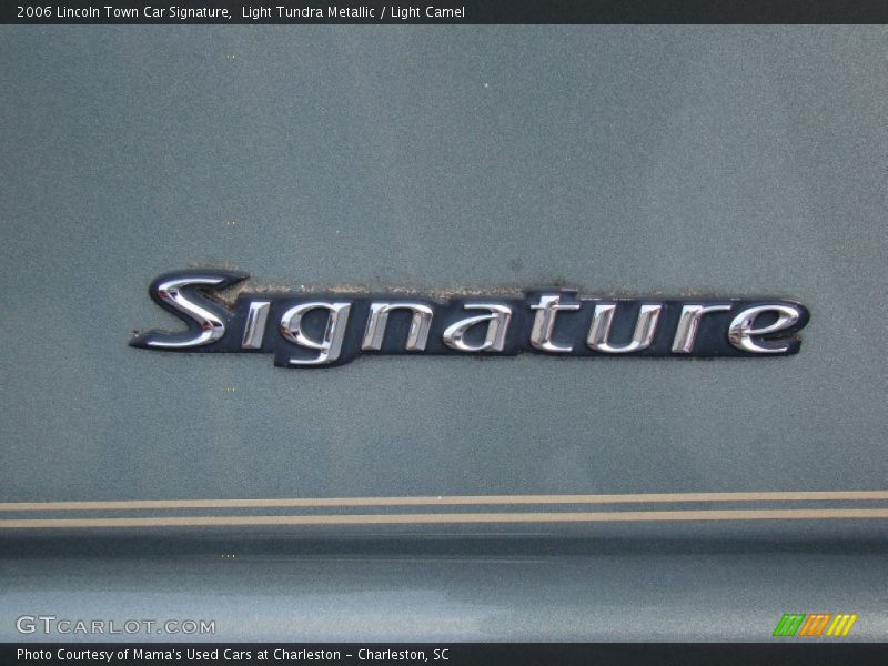 Light Tundra Metallic / Light Camel 2006 Lincoln Town Car Signature