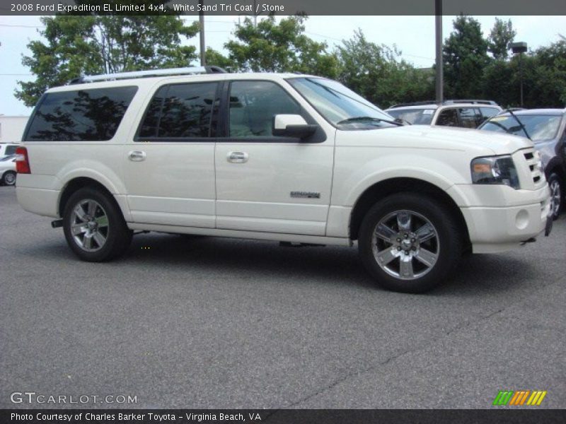 White Sand Tri Coat / Stone 2008 Ford Expedition EL Limited 4x4