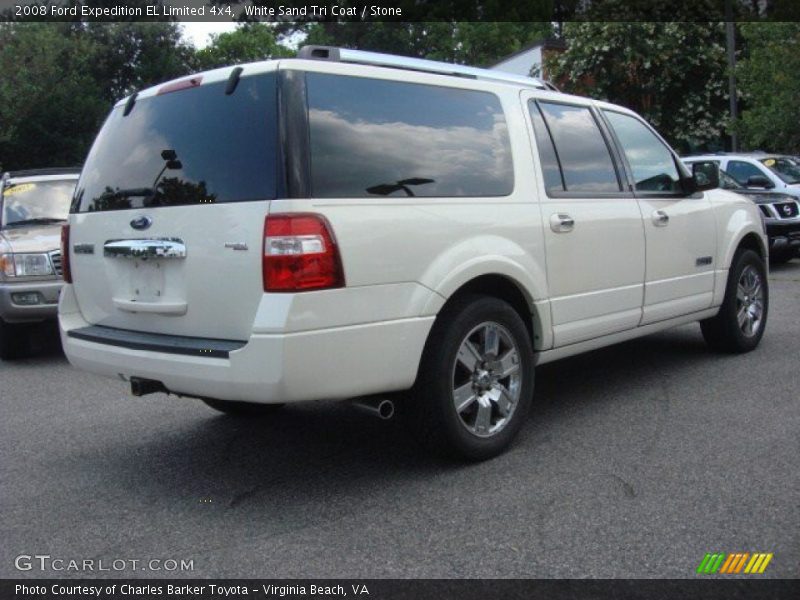 White Sand Tri Coat / Stone 2008 Ford Expedition EL Limited 4x4