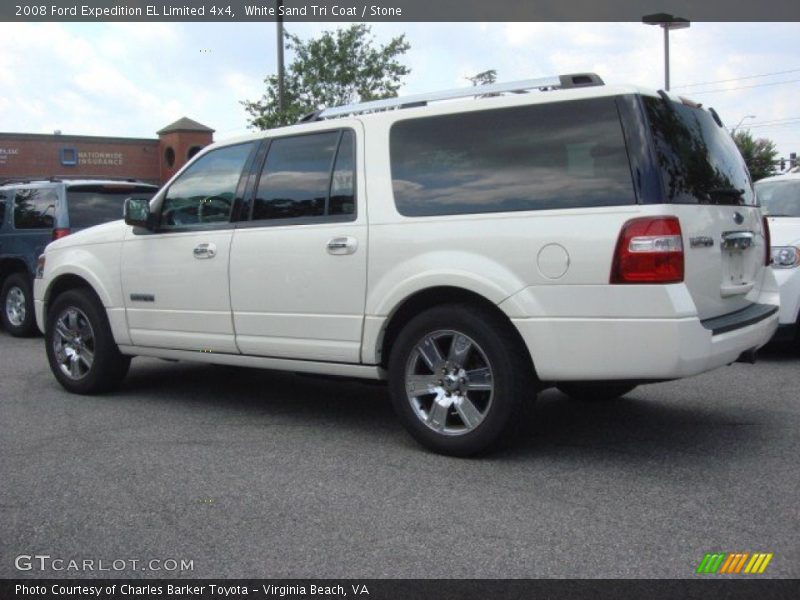 White Sand Tri Coat / Stone 2008 Ford Expedition EL Limited 4x4