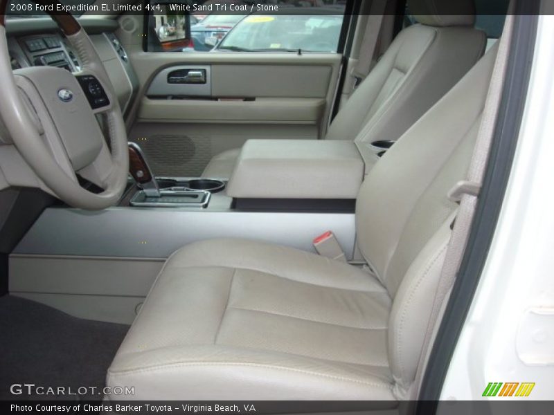 White Sand Tri Coat / Stone 2008 Ford Expedition EL Limited 4x4