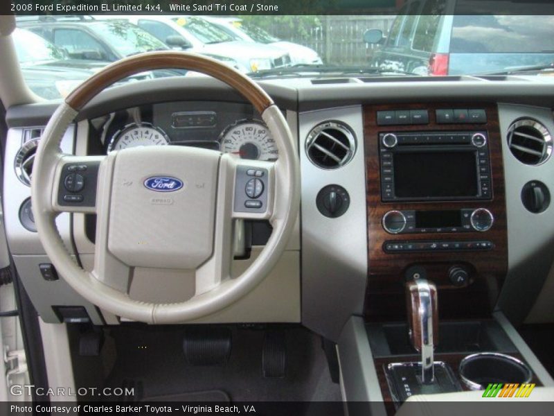 White Sand Tri Coat / Stone 2008 Ford Expedition EL Limited 4x4