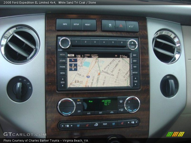White Sand Tri Coat / Stone 2008 Ford Expedition EL Limited 4x4