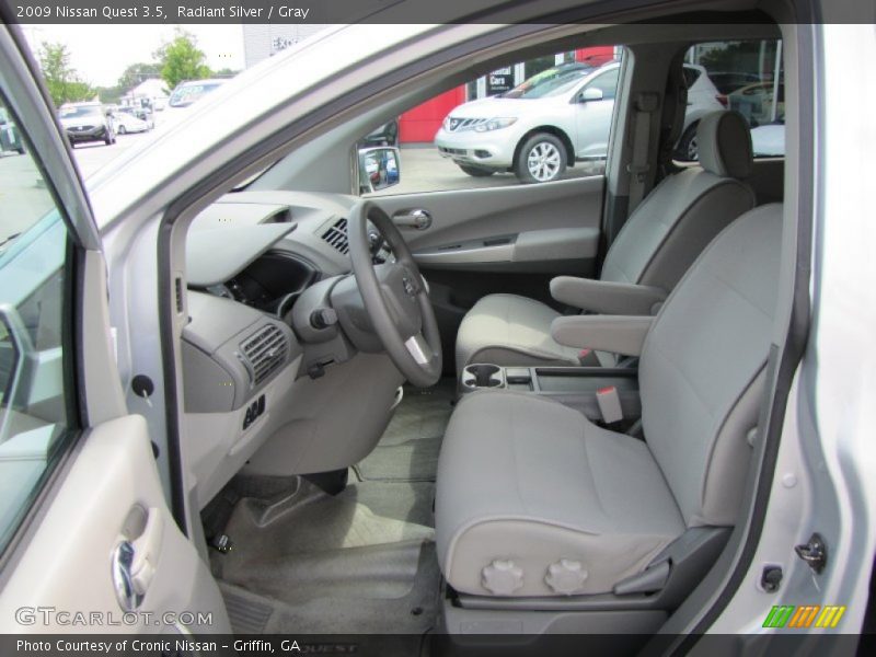 Radiant Silver / Gray 2009 Nissan Quest 3.5