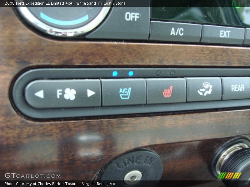 White Sand Tri Coat / Stone 2008 Ford Expedition EL Limited 4x4