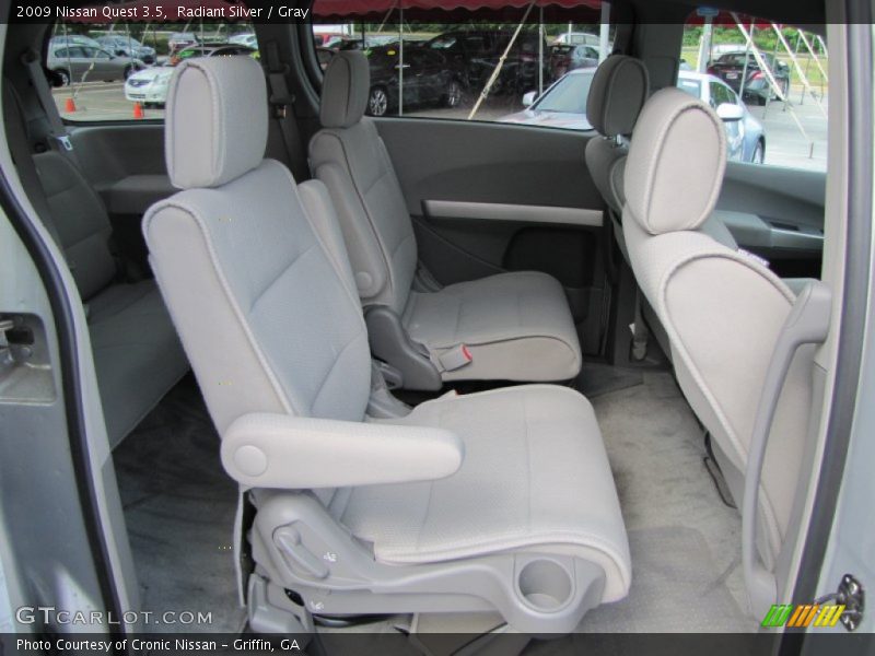 Radiant Silver / Gray 2009 Nissan Quest 3.5