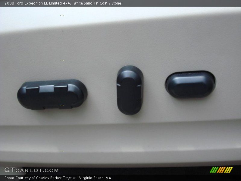 White Sand Tri Coat / Stone 2008 Ford Expedition EL Limited 4x4