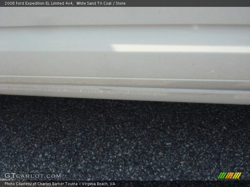 White Sand Tri Coat / Stone 2008 Ford Expedition EL Limited 4x4