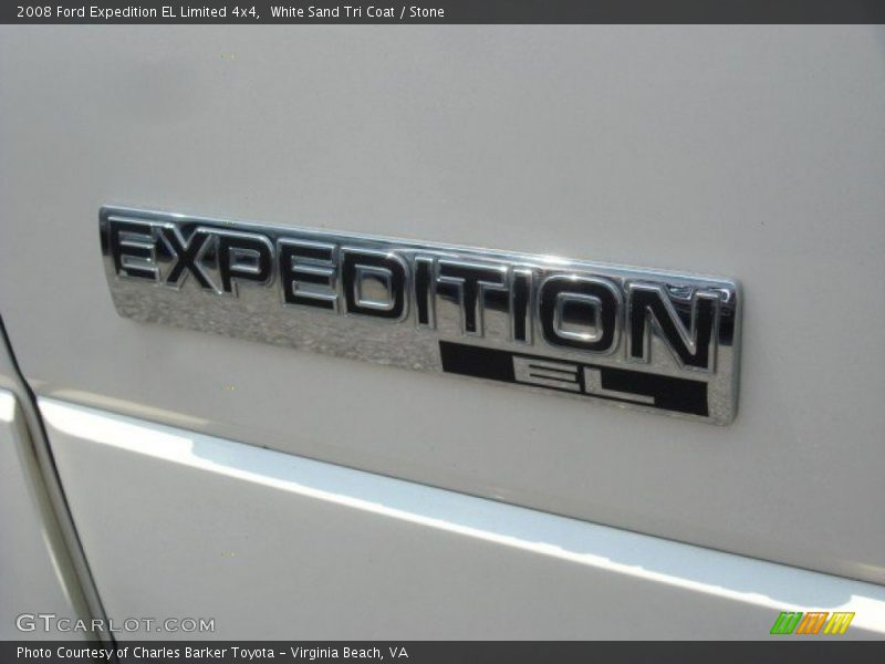 White Sand Tri Coat / Stone 2008 Ford Expedition EL Limited 4x4