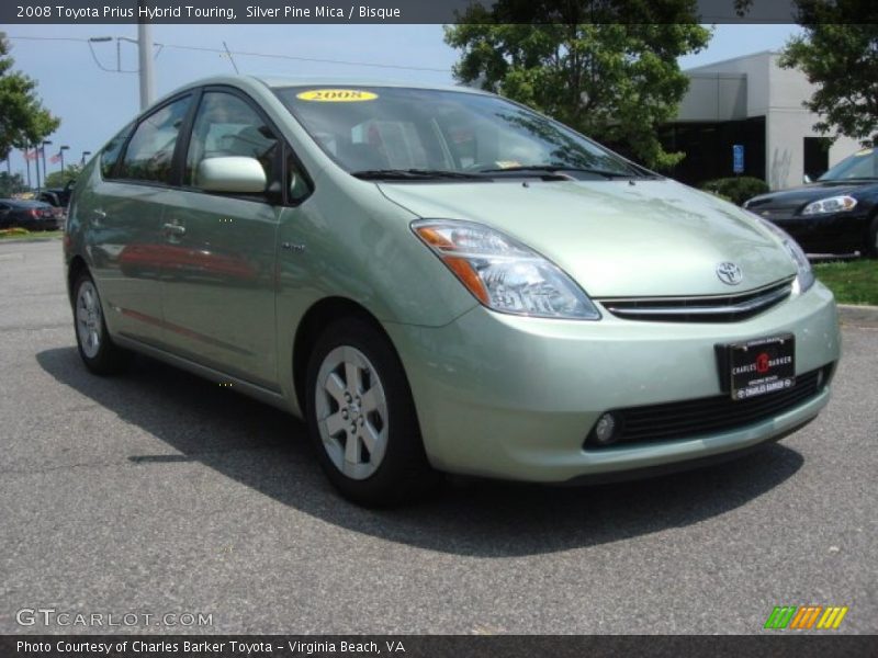 Silver Pine Mica / Bisque 2008 Toyota Prius Hybrid Touring