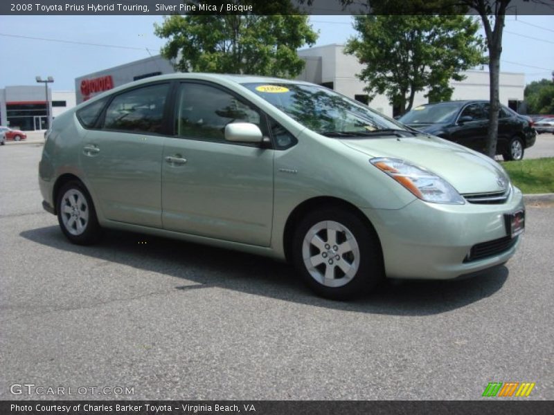 Silver Pine Mica / Bisque 2008 Toyota Prius Hybrid Touring